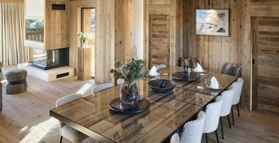 Luxury Chalet à louer à Courchevel 1850 ski in ski out