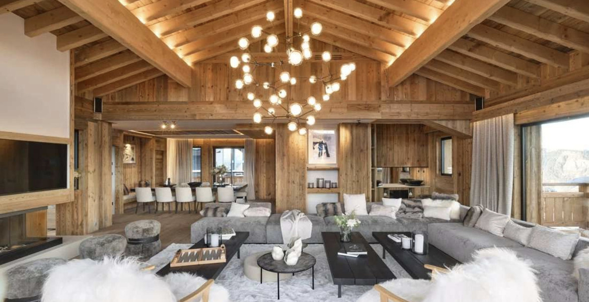 Luxury Chalet à louer à Courchevel 1850 ski in ski out