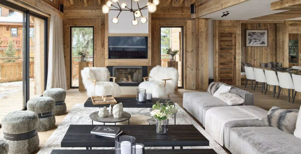 Luxury Chalet à louer à Courchevel 1850 ski in ski out