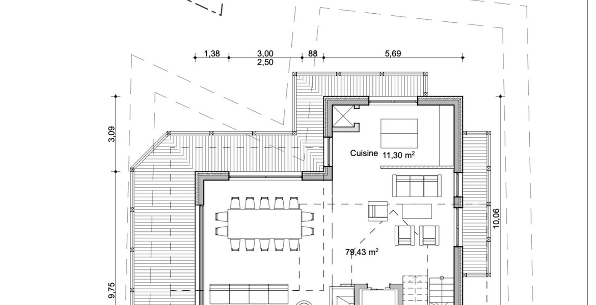 Luxury Chalet à louer à Courchevel 1850 ski in ski out