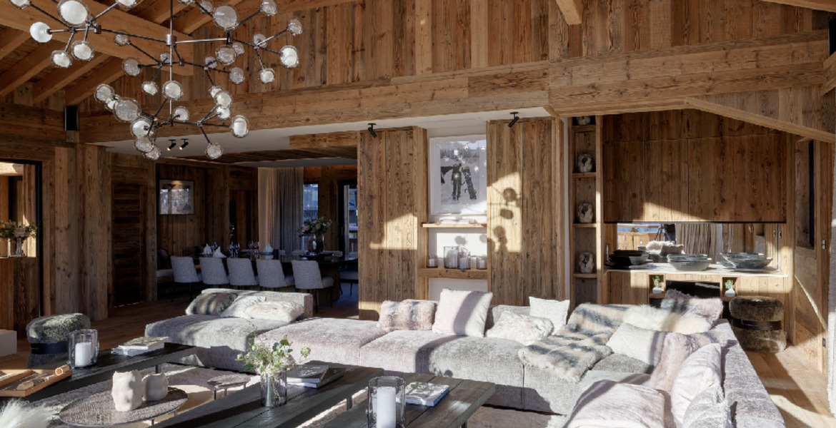 Luxury Chalet à louer à Courchevel 1850 ski in ski out