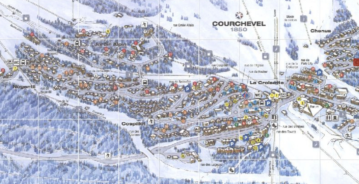 Luxury Chalet à louer à Courchevel 1850 ski in ski out