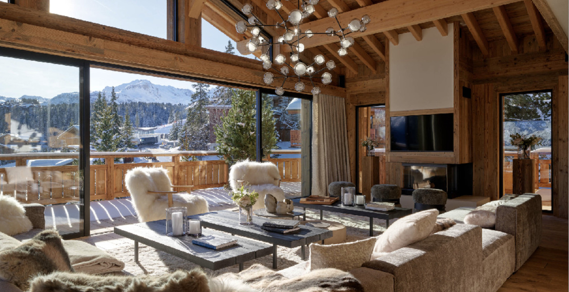 Luxury Chalet à louer à Courchevel 1850 ski in ski out