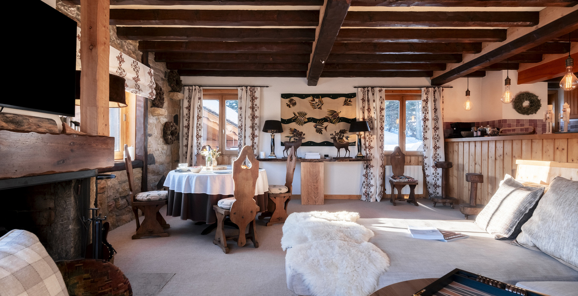 Шале в аренду в  Куршевель 1850 Сервис Отеля