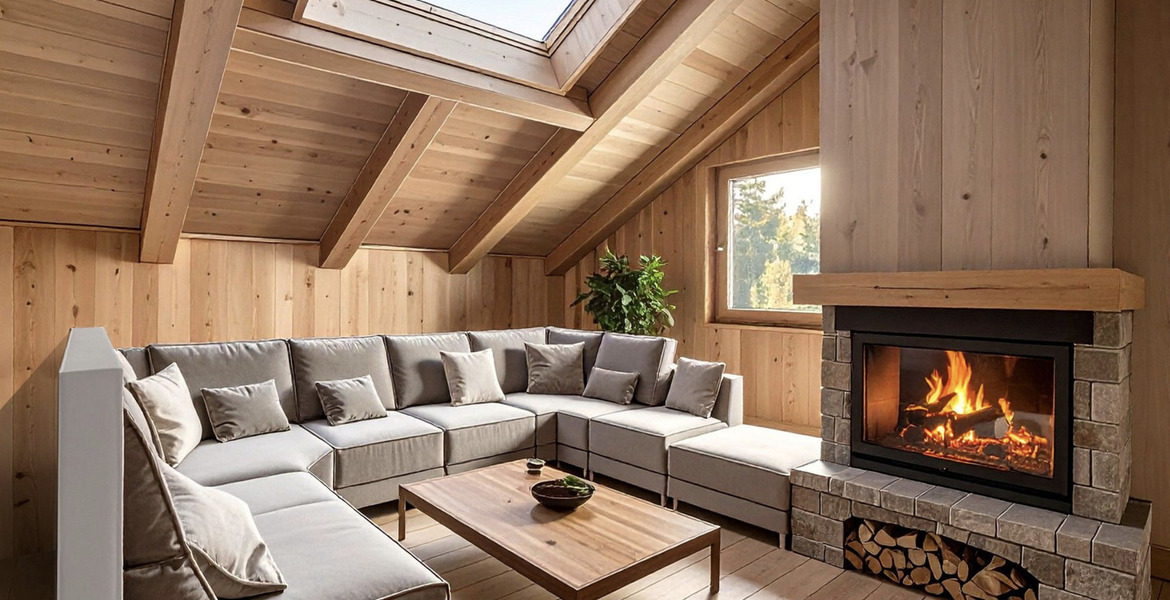 Chalet for rent in La Tania- Courchevel