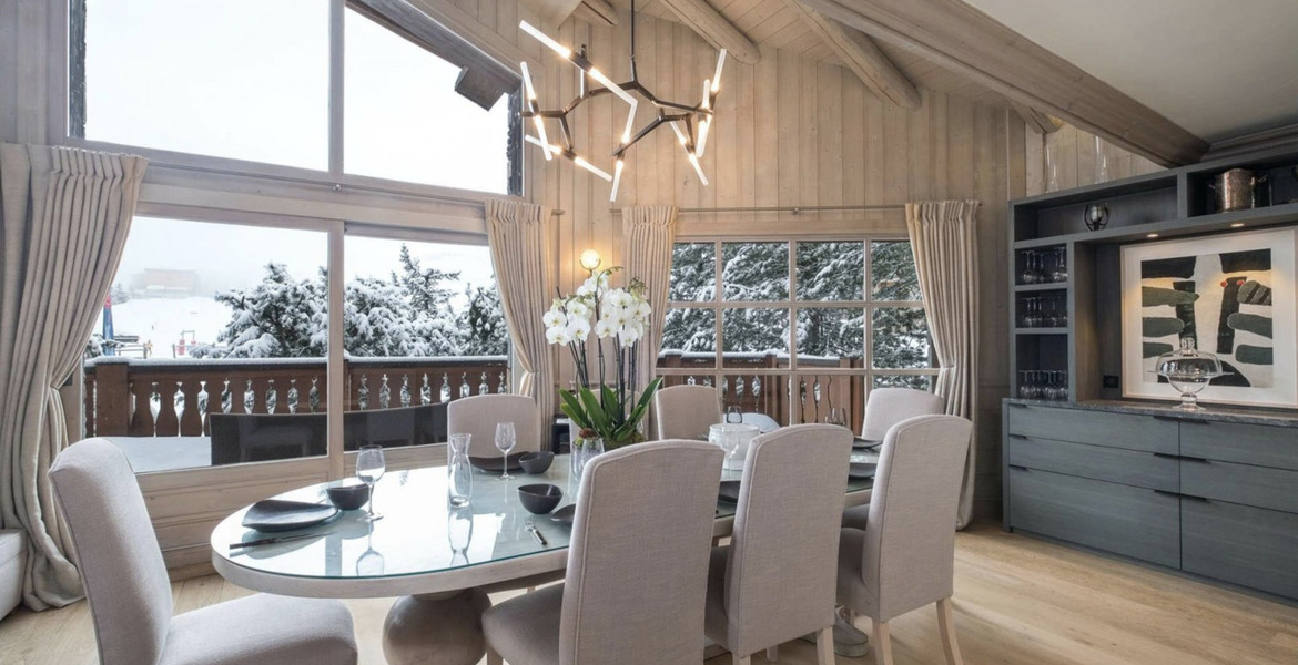 Chalet familiar en la zona de Pralong en Courchevel 1850