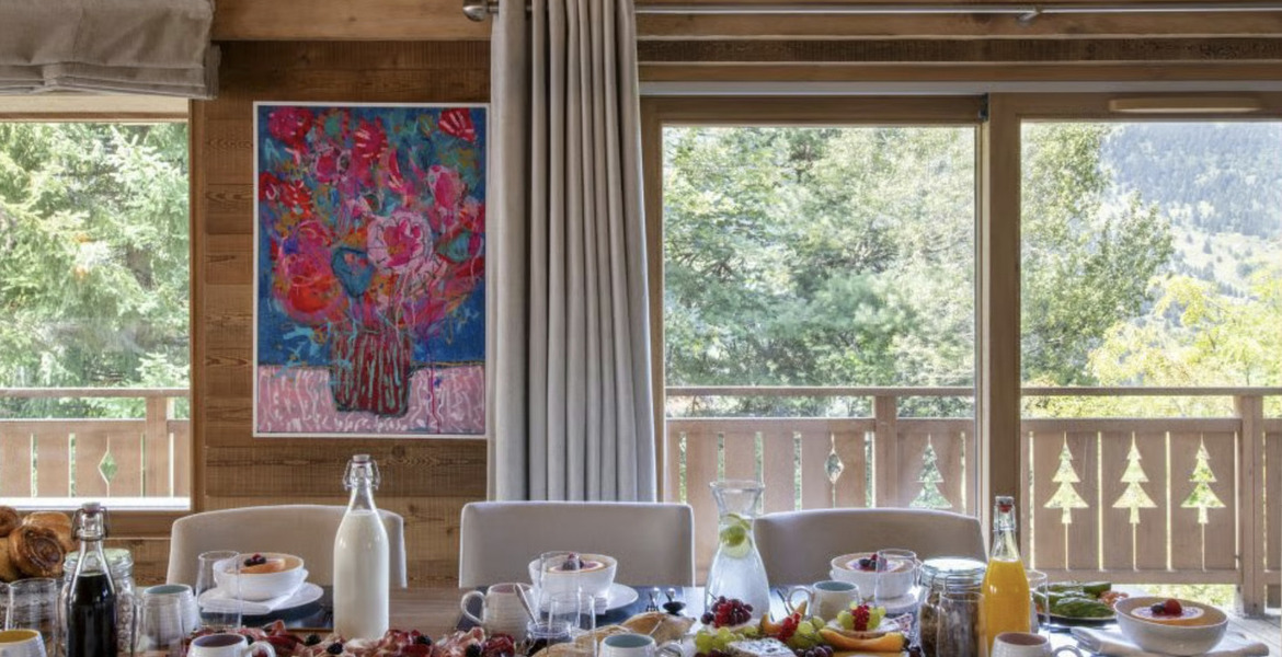 Chalet for rent in Meribel Station 