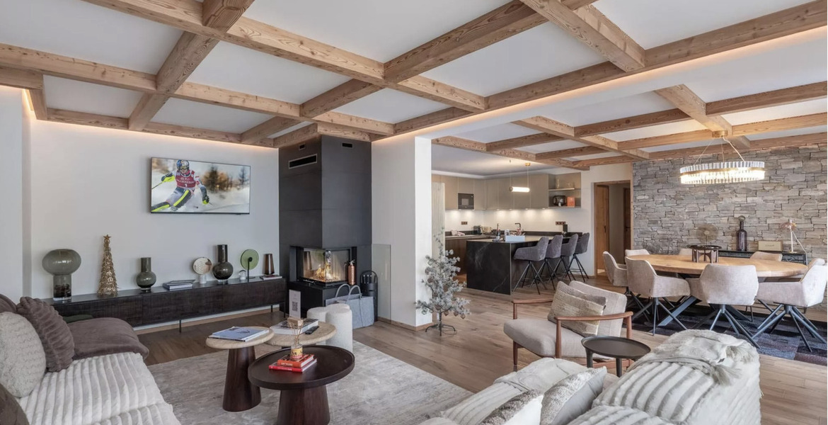 Апартаменты расположены на 2 этаже резиденции 