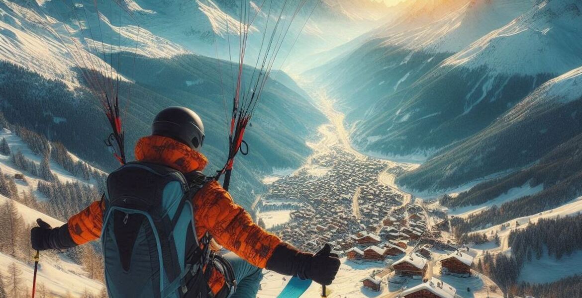 Параглайдинг в Куршевеле 