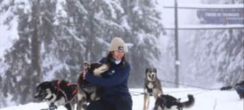 Частное ночное катание на собачьих упряжках в Куршевеле