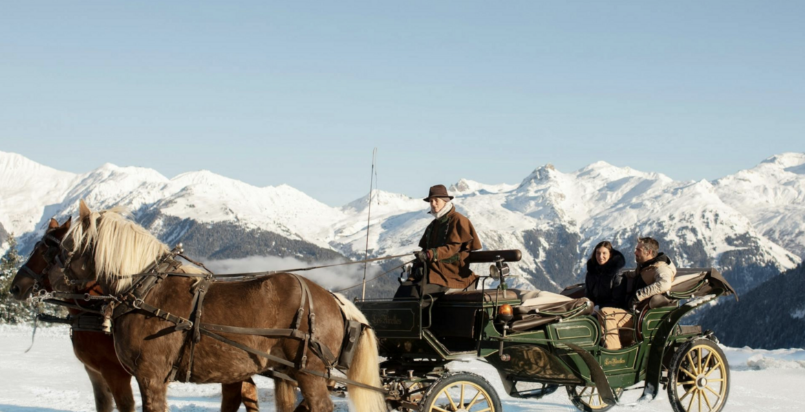 Horse-Drawn Carriage Rides in Courchevel & Méribel