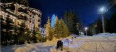 Private Nighttime Dog Sledding Experience in Courchevel