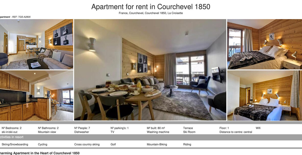 DERNIÈRE DISPONIBILITÉ : Nouvel An 2025 à Courchevel 1850