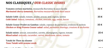 La Table du Lana Courchevel 1850