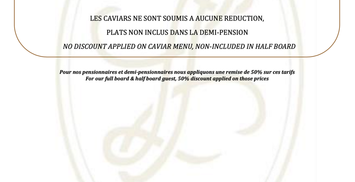 La Table du Lana Courchevel 1850