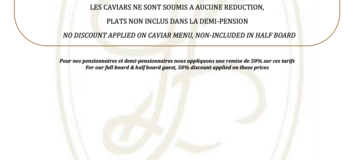 La Table du Lana Courchevel 1850