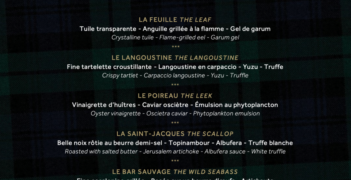 Le Chabichou Restaurant Gastronomique Étoilé à Courchevel