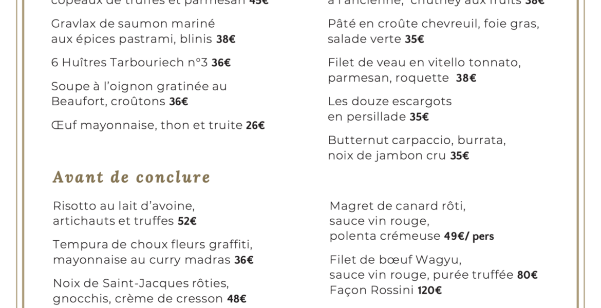 Restaurant Le Sidonie 