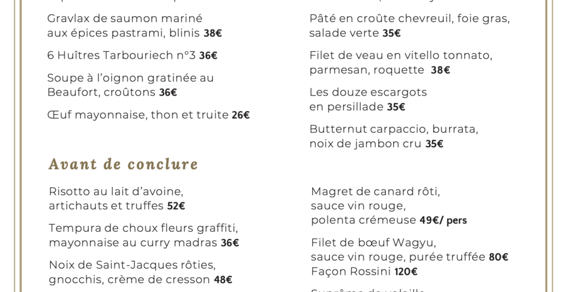 Restaurant Le Sidonie 