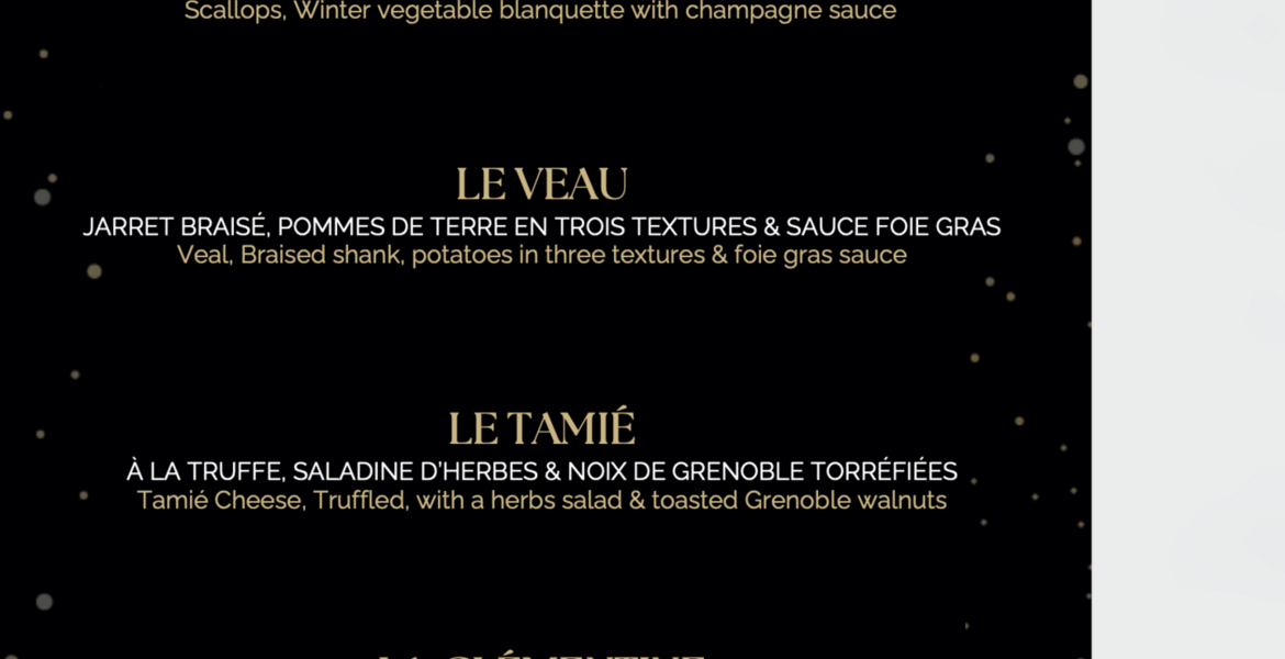 Ресторан Le Chalet de Pierres