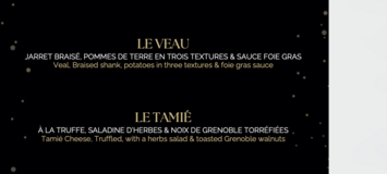 Ресторан Le Chalet de Pierres