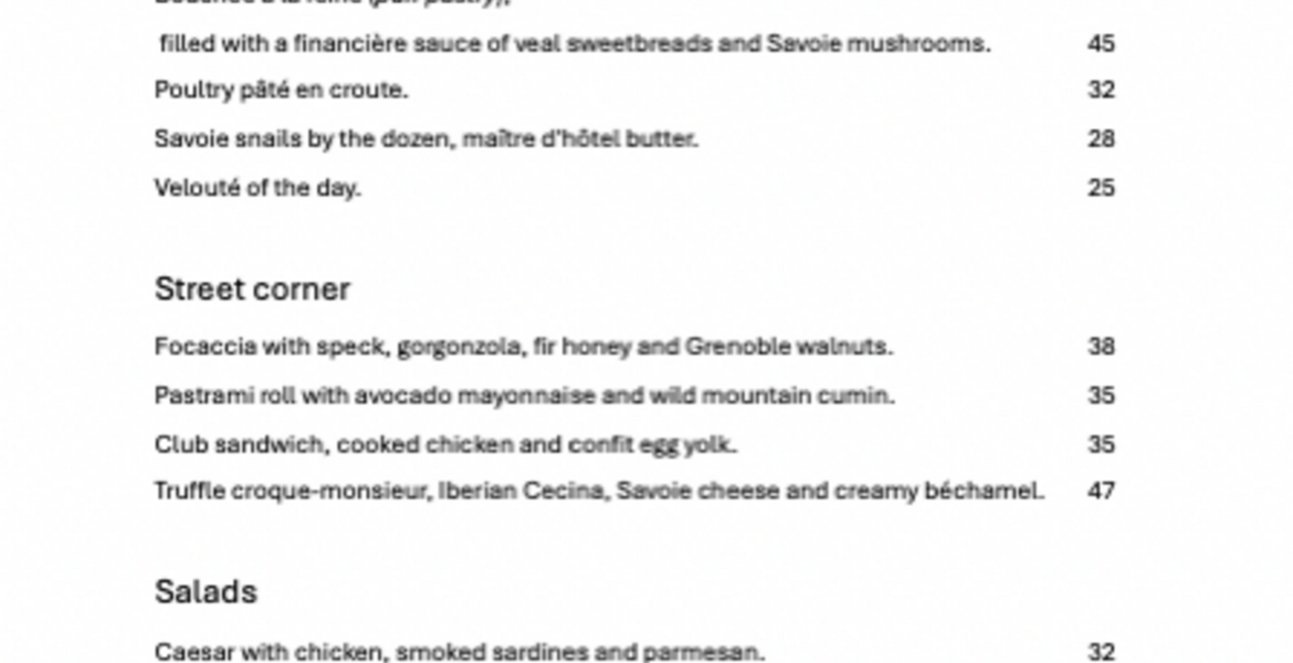 [S] Corner Restaurant