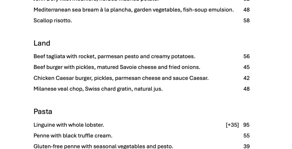 [S] Corner Restaurant