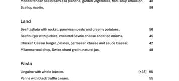 [S] Corner Restaurant