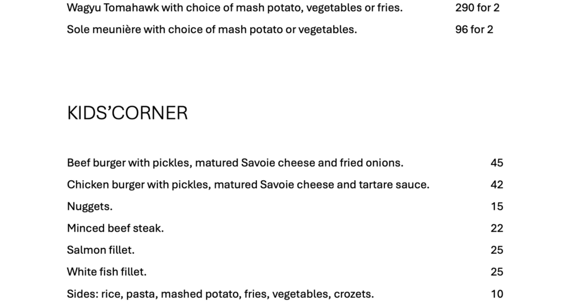 [S] Corner Restaurant