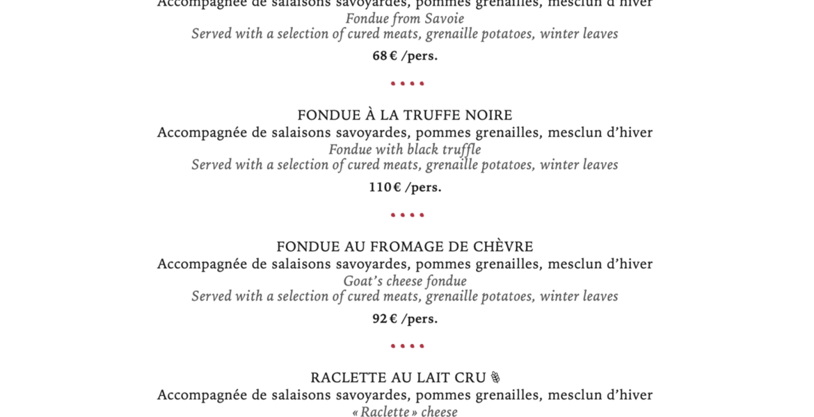 Restaurant Le Coin Savoyard