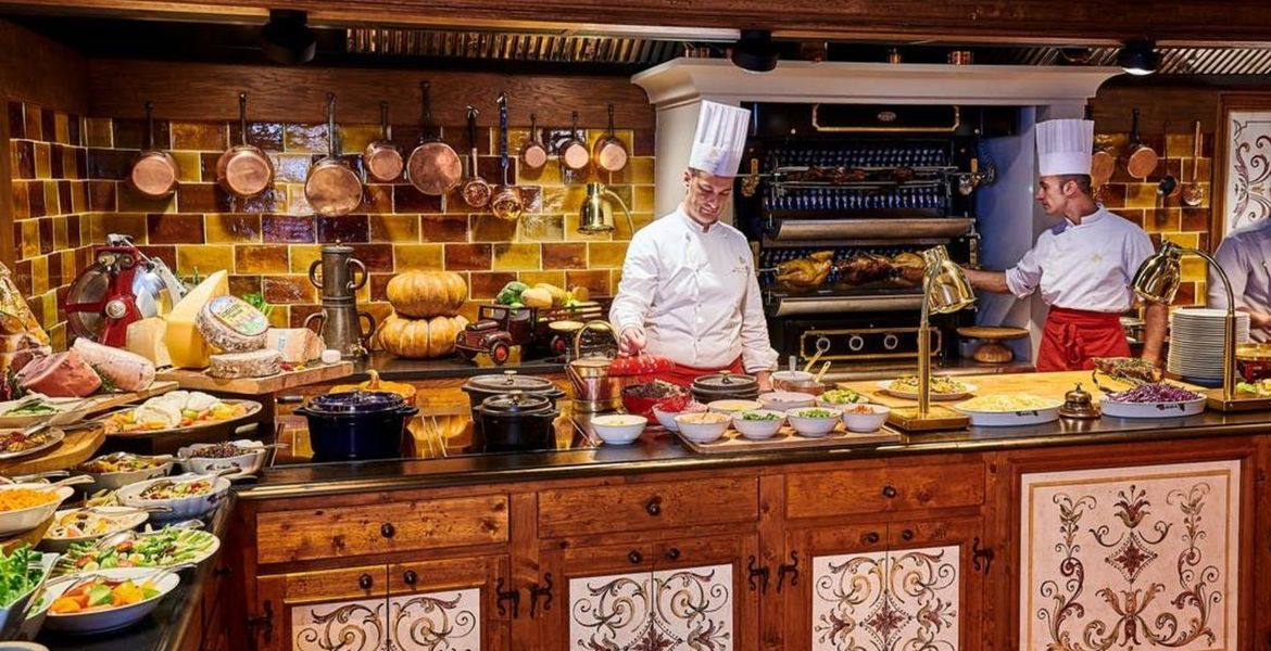 Ресторан La Table des Airelles Куршевель