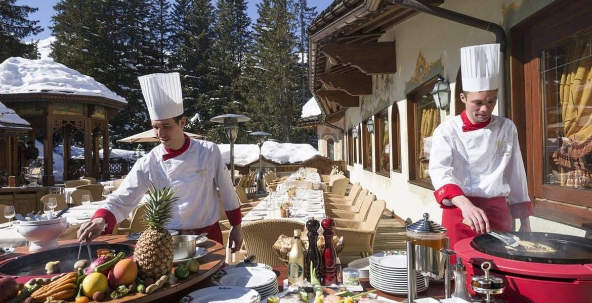 Ресторан La Table des Airelles Куршевель