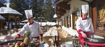 Ресторан La Table des Airelles Куршевель