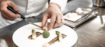 Le Chabichou гастрономический ресторан, отмеченный звездой